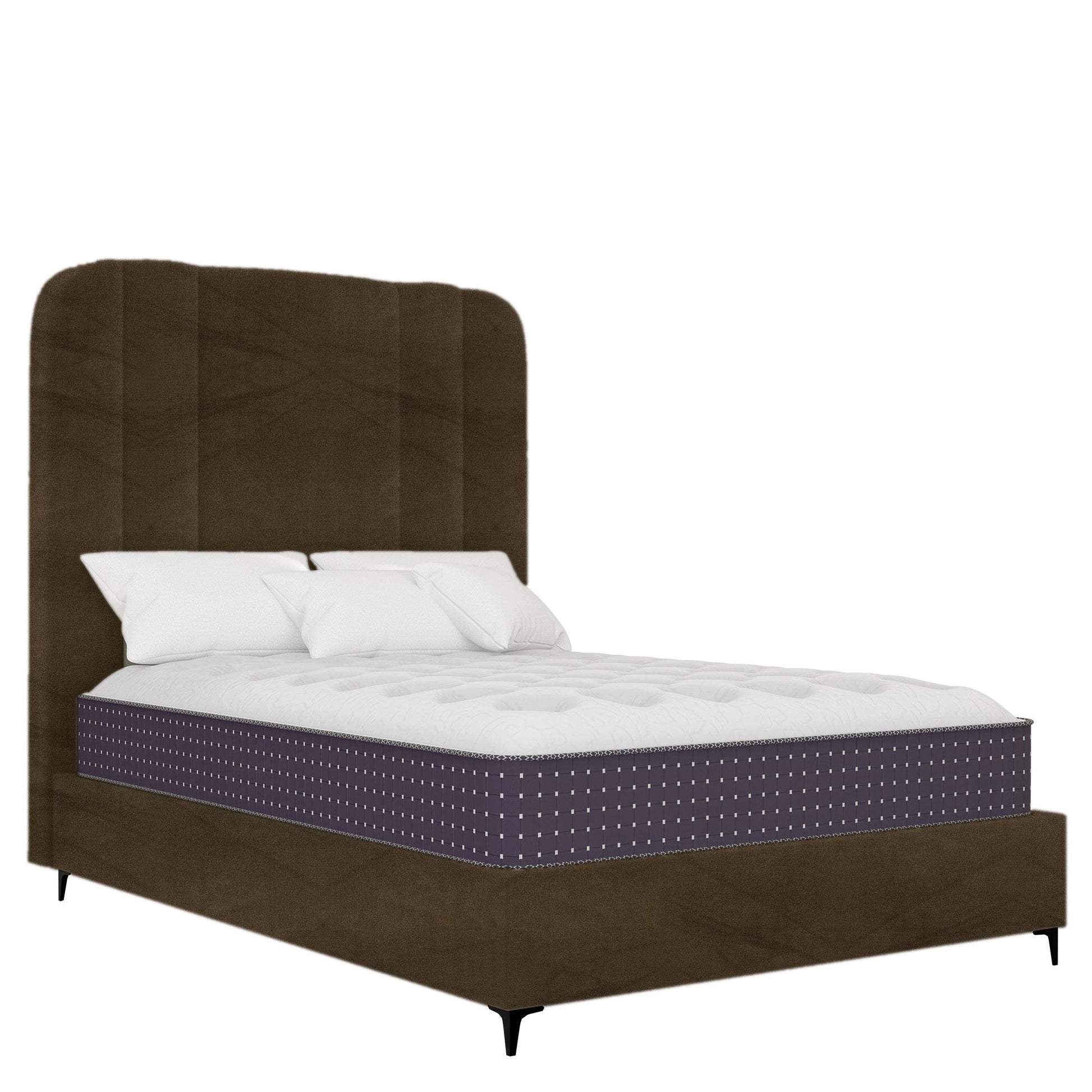 Windsor - Rounded - Brown Velvet #25