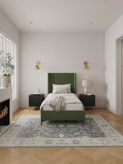 Promenade Upholstered Velvet Bed